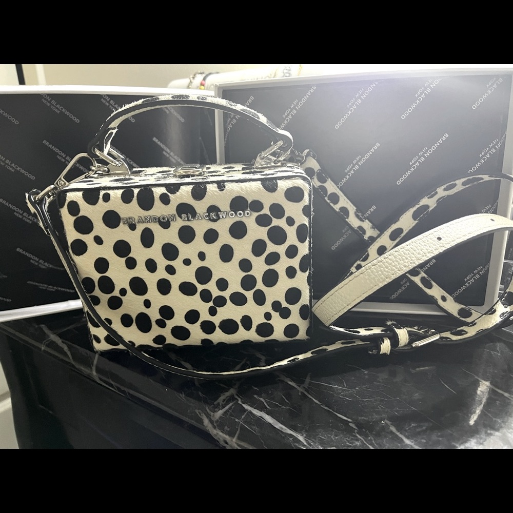 Brandon Blackwood Dalmatian Print Mini Trunk